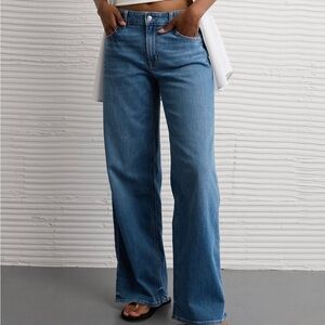 American Eagle Wide-Leg Baggy Jean